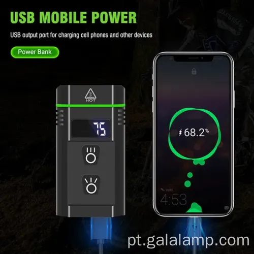 Tocha LED impermeável ultra brilhante para exploração ao ar livre